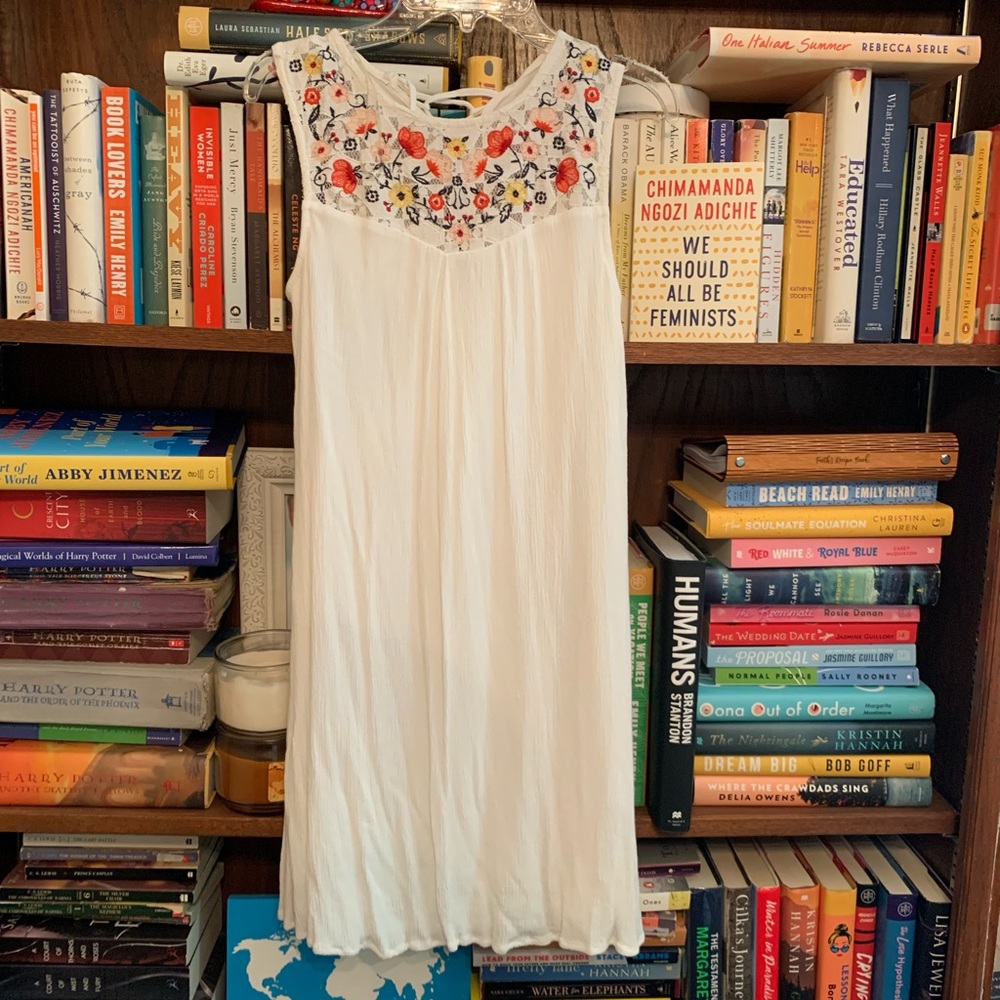 Floral Embroidered Dress